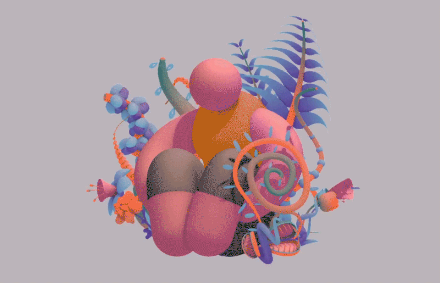 Моушн дизайн 2024 GIPHY Commission (3) GIFs :: Behance