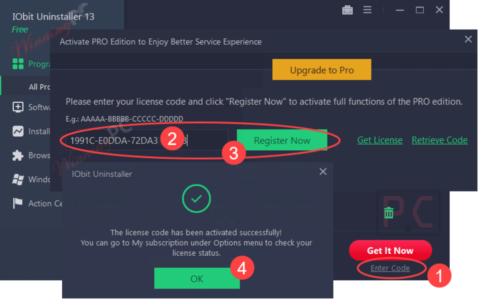 Мовавика фото 2024 ключ активации Giveaway iobit uninstaller key