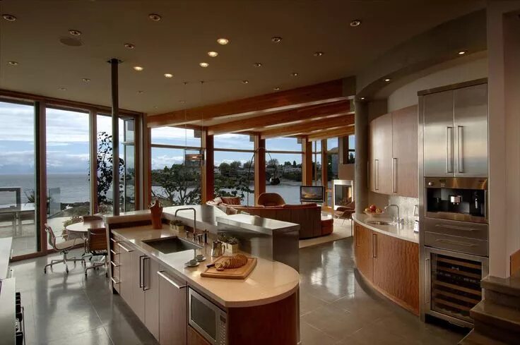 Мой дом мечты ремонт и дизайн West Coast Modern Beach House Brings The Outside In iDesignArch Interior Design,