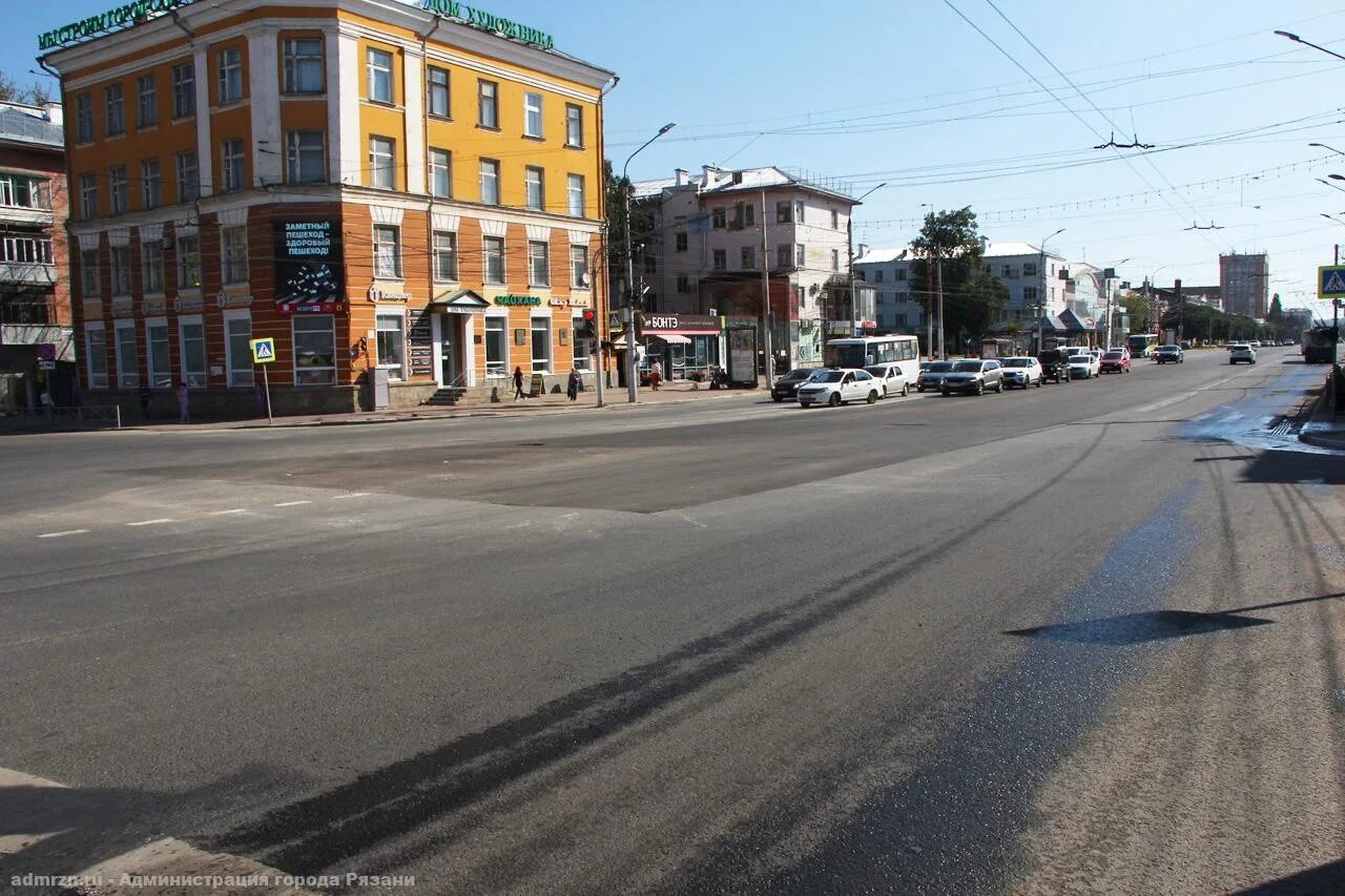 Мой взгляд первомайский просп 35 рязань фото На Первомайском проспекте в Рязани открыто движение для автомобилей Рязанские ве