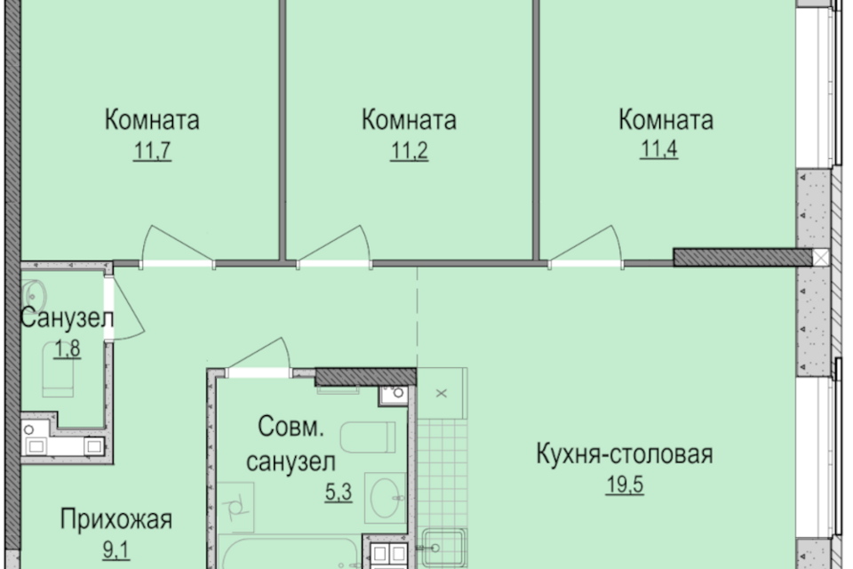 Мой зенит ижевск ул красногеройская фото Квартиры с Обменом на Советской улице (Ижевск) - 28 объявлений по Обмену Квартир