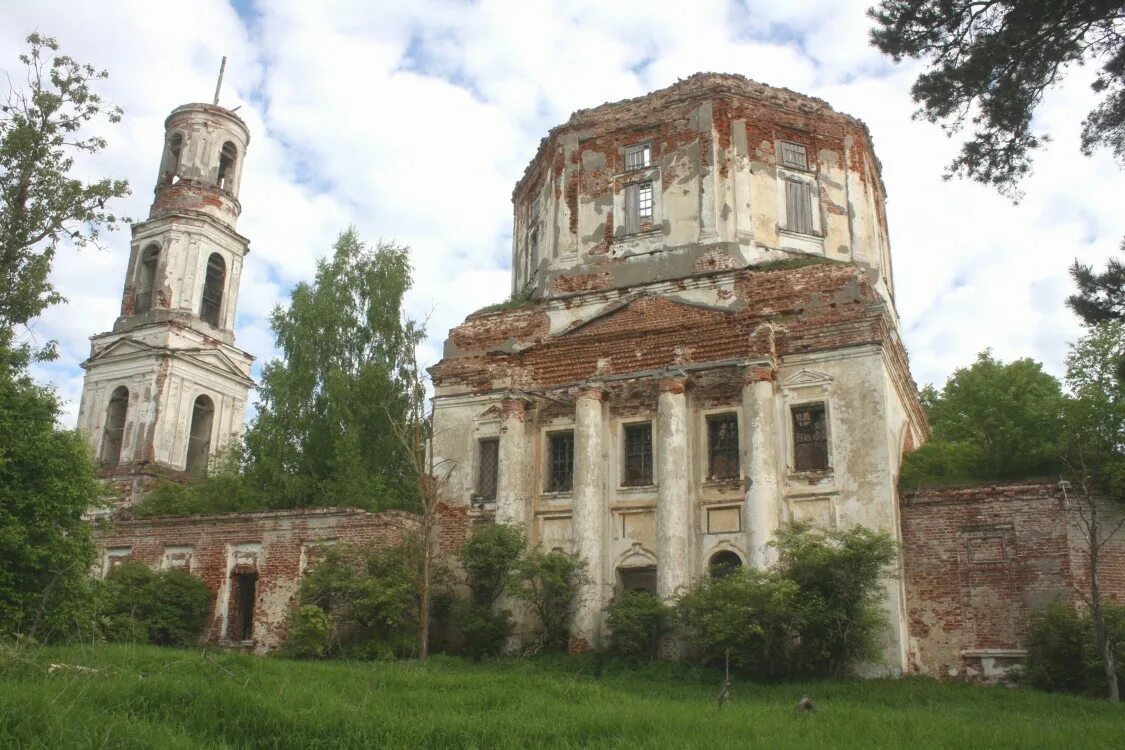 Моя деревня хабоцкое фото жителей Церковь Рождества Христова, Хабоцкое (Краснохолмский район), фотография. фасады