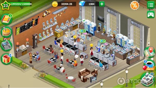 Моя кофейня стили интерьера Отзыв о Моя Кофейня (My Cafe) - онлайн игра для iOS и Android Интересная идея, н
