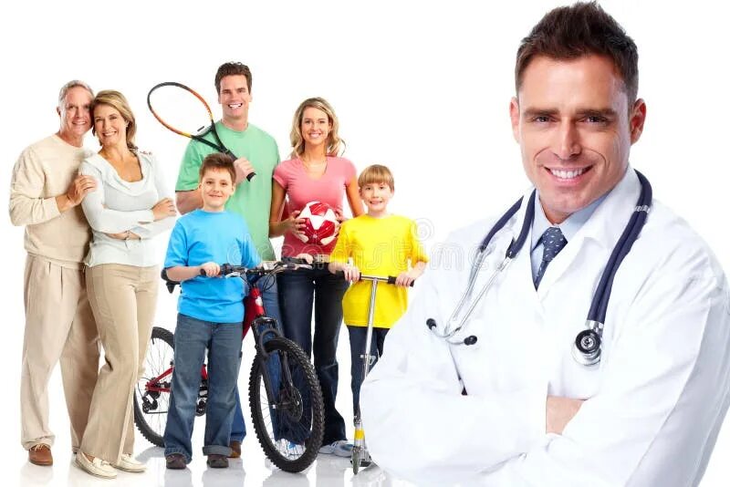 Моя медицинская семья фото Medical Family Doctor and Patients. Stock Photo - Image of care, clinic: 8983826
