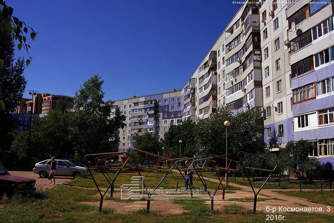 Моя слада ул космонавтов 3б фото Togliatti, Kosmonavtov blvd house 3. Apartment house