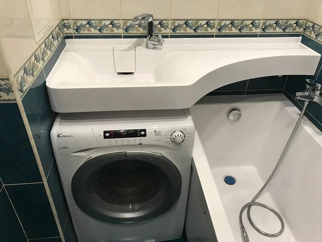Мойка стиральную машину фото Раковина Цвет и Стиль Кулибинка 135 L купить в Москве - магазин сантехники "Сатр