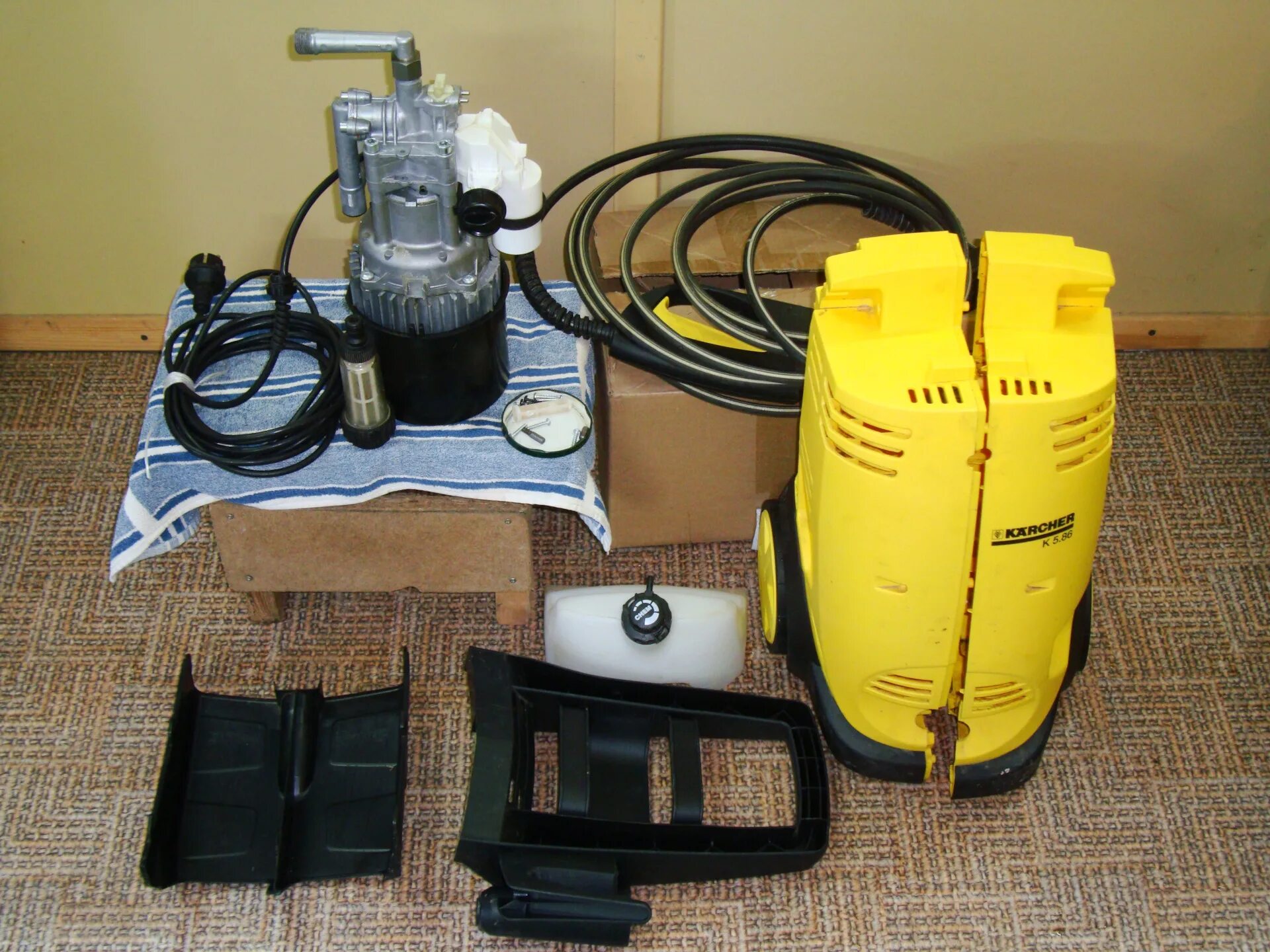 Мойка высокого давления ремонт своими руками Обслуживание Karcher K585 М Plus - Opel Meriva (B), 1,4 л, 2013 года своими рука