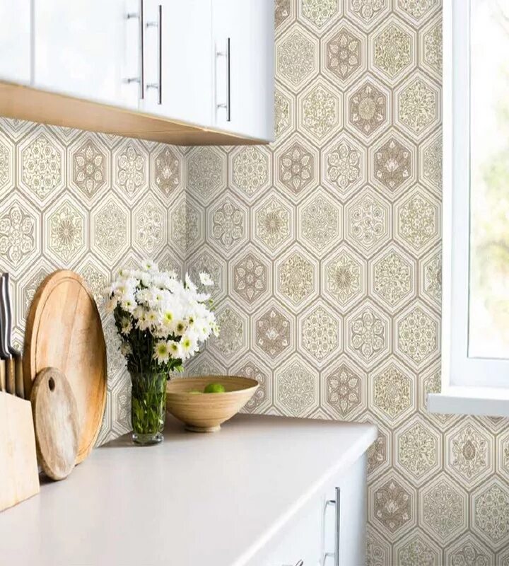 Моющие обои кухня фото Euro Decor Capri - коллекция обоев на HomeX.ru. Купить обои в интернет-магазине 