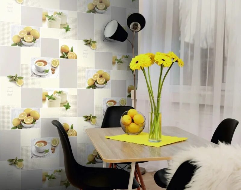 Моющие обои кухня фото Обои 2014-11 Euro Decor Fresh в Москве: купить за 750 рублей