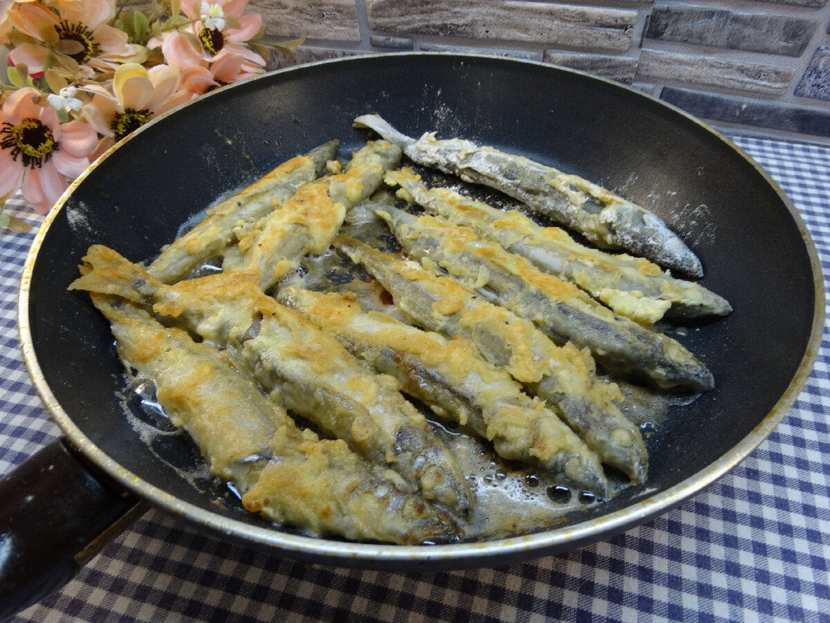 Мойва жареная на сковороде рецепт с фото Мойва жареная на сковороде Готовим вкусно дома/ Кулинария/ Рецепты Дзен