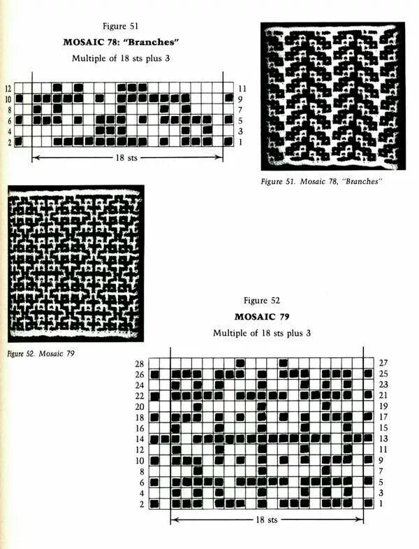 Мозаичное вязание спицами схемы Pin by Andreja Zelinka on deflected doubleweave Mosaic, Mosaic patterns, Knittin