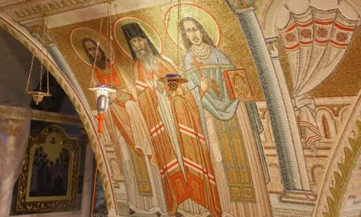 Мозаичный храм в дивеево фото и описание Митрополит Георгий провел в Дивеевском монастыре совещание о создании мозаичных 