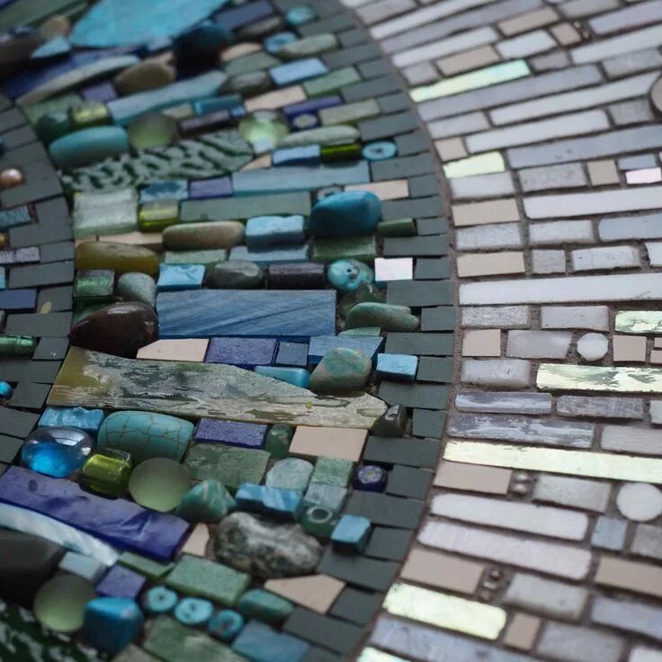 Мозаика фото работ undefined Mosaic glass, Ceramic mosaic tile, Mosaic