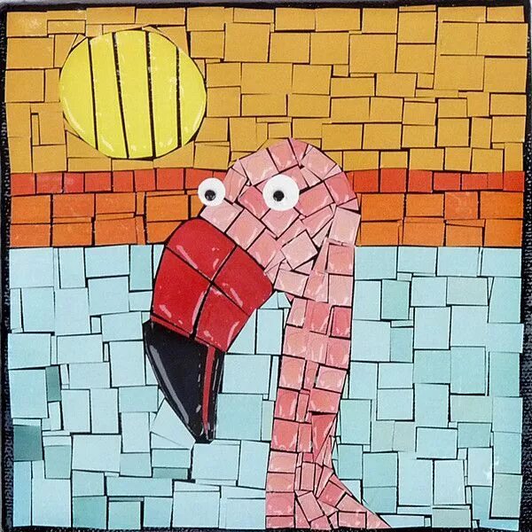 Мозаика из бумаги фото 1000+ ideas about Paper Mosaic on Pinterest Mosaic Portrait ... Animal art proje