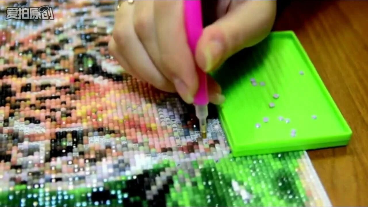 Мозаика по фото инструкция Free Christmas Diamond Painting on Diamondpaintingdeals - YouTube