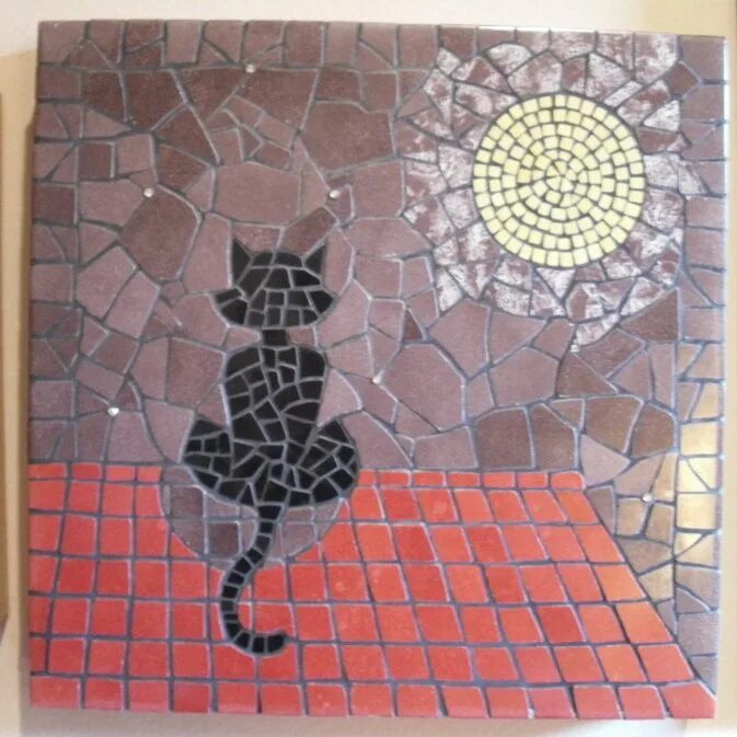 Мозаика своими руками рисунки схемы mosaic by Margarete Medeiros Arte em mosaico, Arte com pedras, Arte de coruja