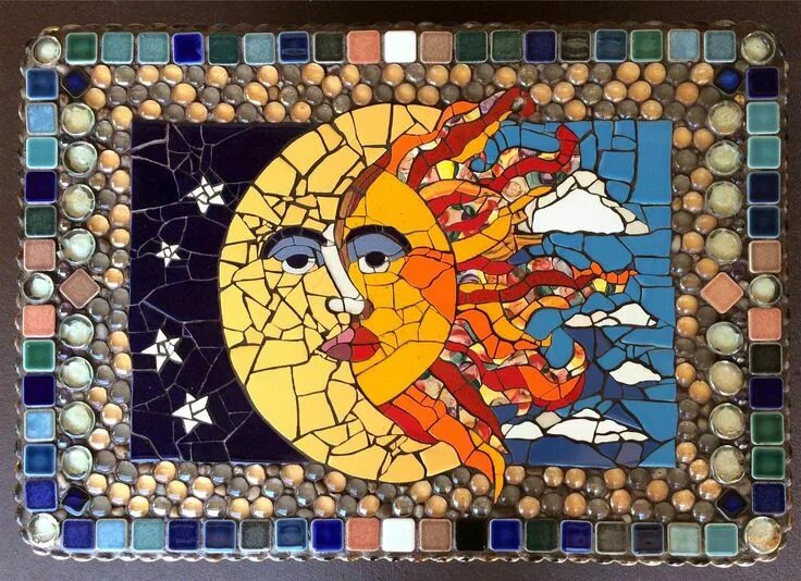 Мозаика своими руками схемы How To Mosaic Mosaic tile art, Mosaic artwork, Mosaic art projects