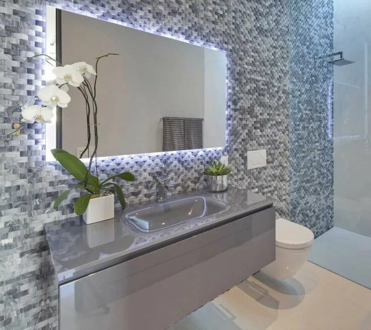 Мозаика в комнате фото #home #bath #bathroom #banheiro Bathroom design, Bathroom remodel shower, Bathro