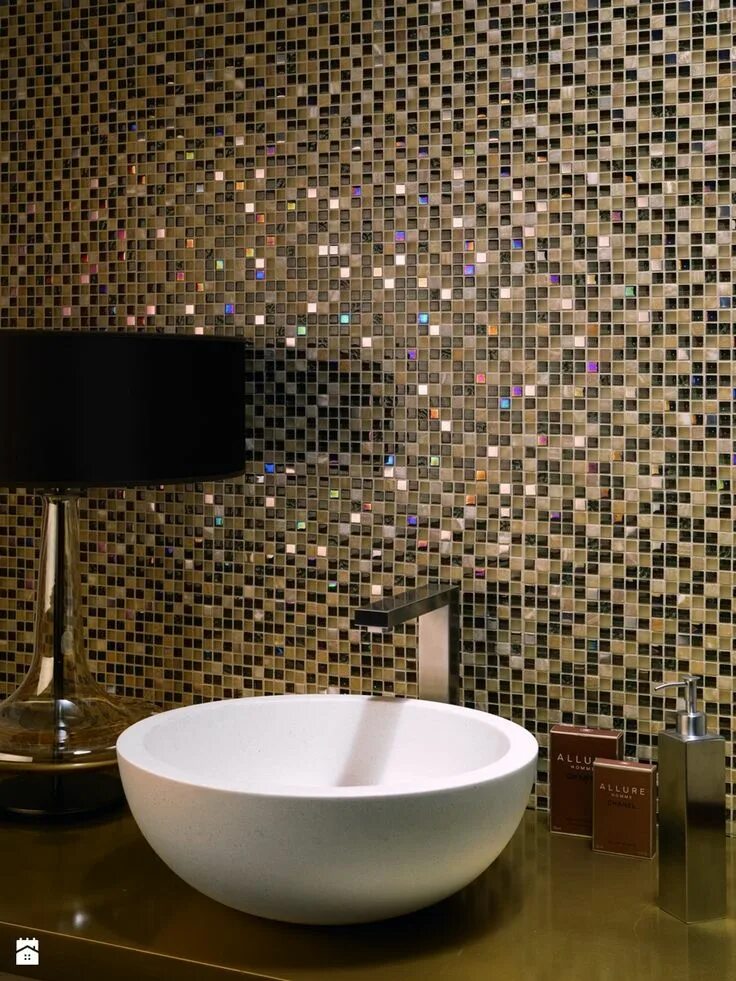 Мозаика в комнате фото Łazienka, styl glamour - zdjęcie od Ceramica Promat Tile bathroom, Mosaic bathro