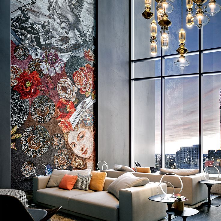 Мозаика в современном интерьере Mosaic is the way we know best to transform art into an interior design solution