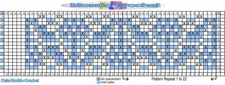 Мозаика вязание крючком схемы с описанием Free Crochet Patterns By Cats-Rockin-Crochet Mosaic patterns, Free mosaic patter