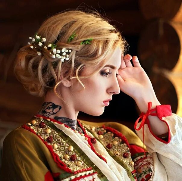 Народные прически Макияж и укладки - Фотография 22 из 80 ВКонтакте