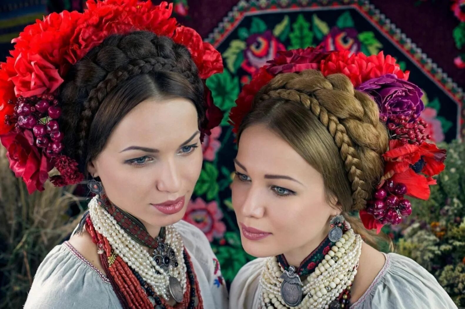 Народные прически Конкурсная программа "Девичья коса–русская краса". 2022, Бобровский район - дата