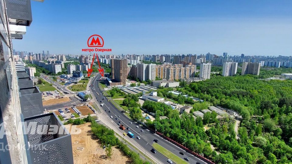 Народный 3 я озерная ул 2 фото Купить однокомнатную студию 20 м2, улица Озёрная 44, город Москва, 8 400 000 руб