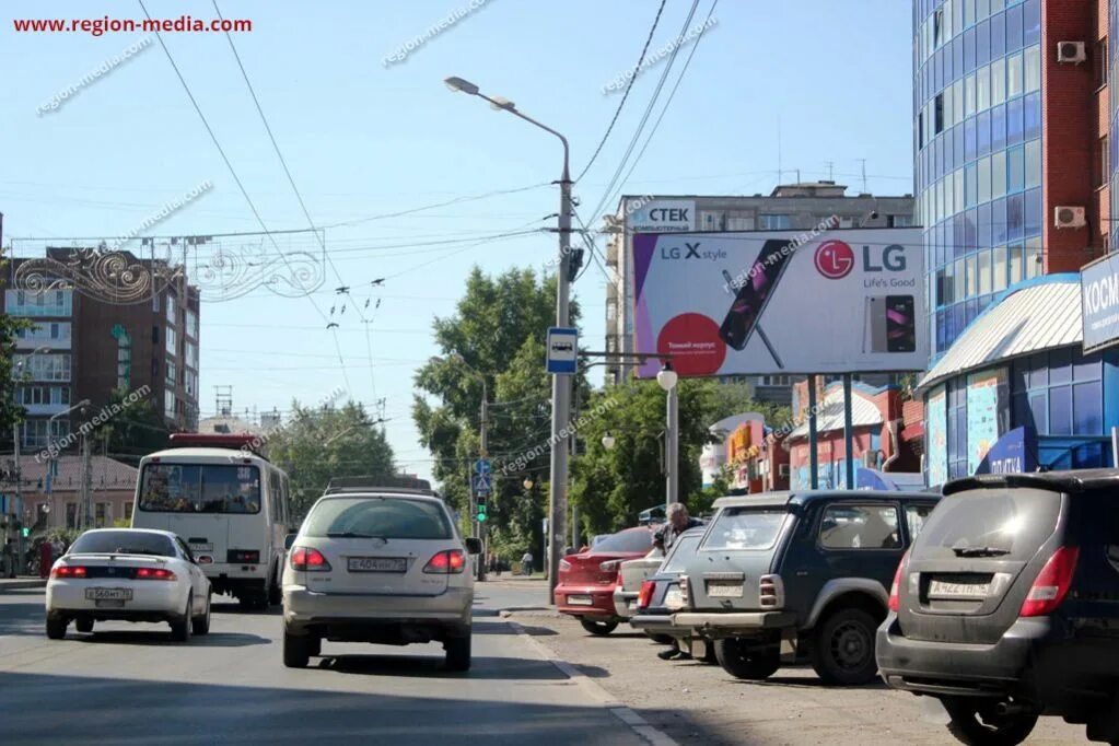 Народный дальне ключевская ул 11 томск фото Щит 3х6 в г. Томск ПР. ЛЕНИНА, 166 - УЛ. ДАЛЬНЕ-КЛЮЧЕВСКАЯ А ООО "Регион Медиа Г