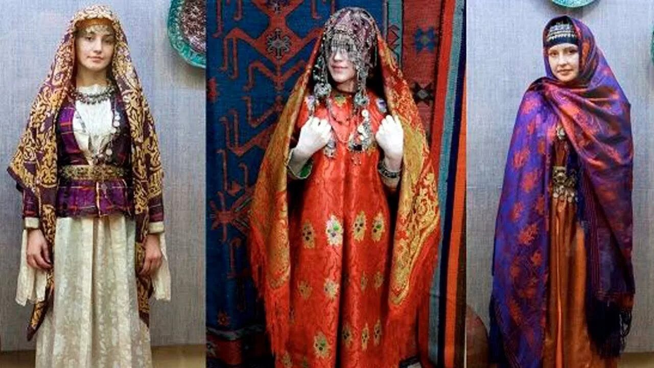 Народный костюм дагестанцев фото Дагестанский национальный костюм #исторический_факт 21 - YouTube