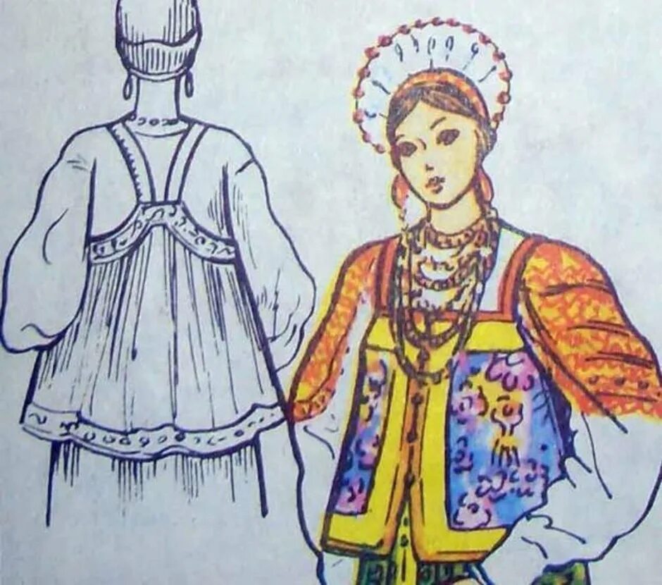 Народный костюм фото для изо Нарисовать народный праздничный костюм изо 5 класс - найдено 88 картинок