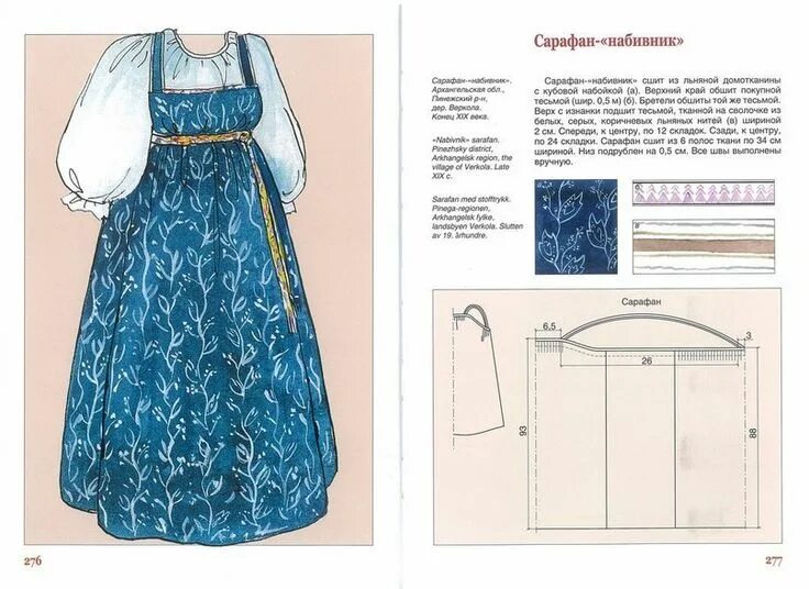 Народный костюм своими руками выкройки Историческая мода, Историческая одежда, Старинная одежда