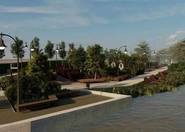 Народный набережная ул 28а 2 миасс фото New graffiti and shopping kiosks will appear on the Miass embankment Improvement