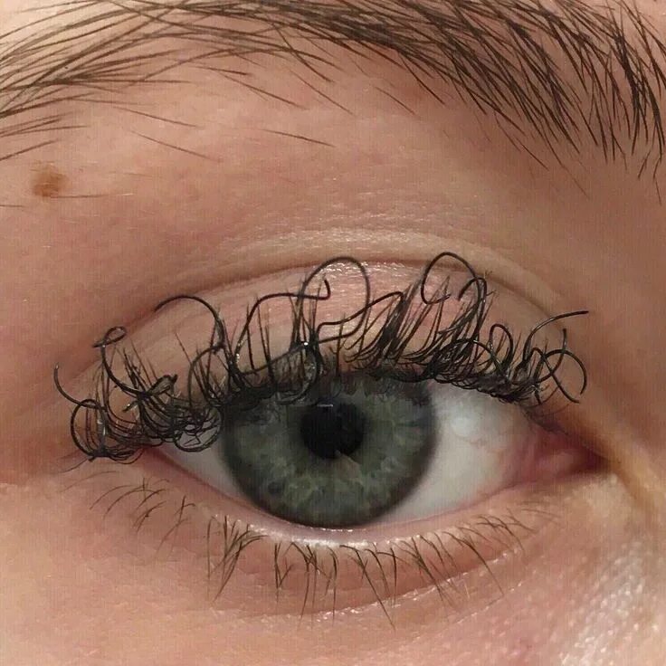 Нарощенные ресницы духовка фото Sofie Petersen on Instagram: "my new eyelash curler is really effective"