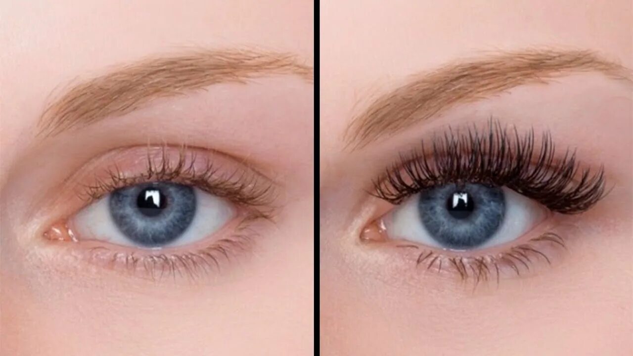 Нарощенные ресницы фото до и после Du wirst nicht glauben! Dichte Augenbrauen und Wimpern in nur einer Woche. TOP 3
