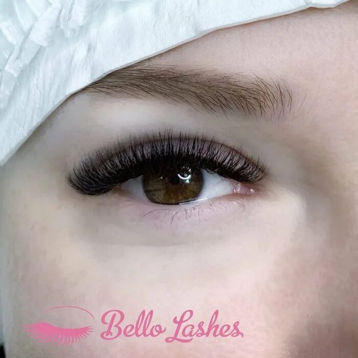 Нарощенные ресницы кукла фото Наращивание ресниц 3D (3Д) Bello Lashes