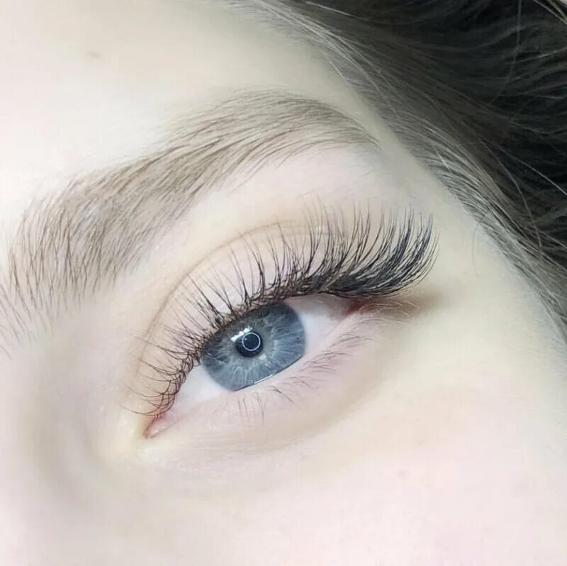 Нарощенные ресницы натуральный эффект классика фото Miracle Beauty Studio - Красота, Массаж, Маникюр, Санкт-Петербург, Балканский ок