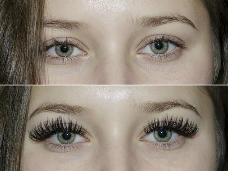 Нарощенные ресницы разные эффекты фото Hair star - Красота, Услуги парикмахеров, Брови, Курск, Центральный округ на Янд