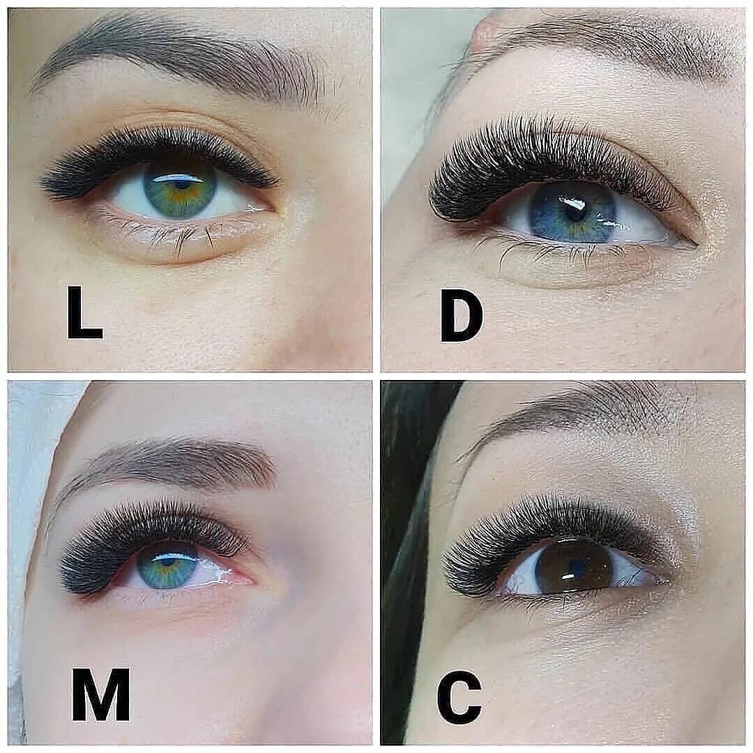 Нарощенные ресницы виды изгиба с фото High Quantify Bloom Eyelashes Easy Fanning Volume Lashes Eyelash extensions, Eye