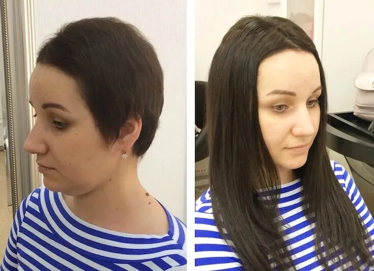 Нарощенные волосы на короткие волосы фото Уважаемые гримеры/гримеры-пастижеры, нужно нарастить волосы актрисе (нарастить и