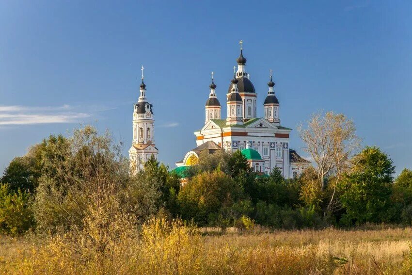 Наровчат достопримечательности фото Holy Trinity Skanov Monastery, monastery, convent, abbey, Россия, село Сканово, 