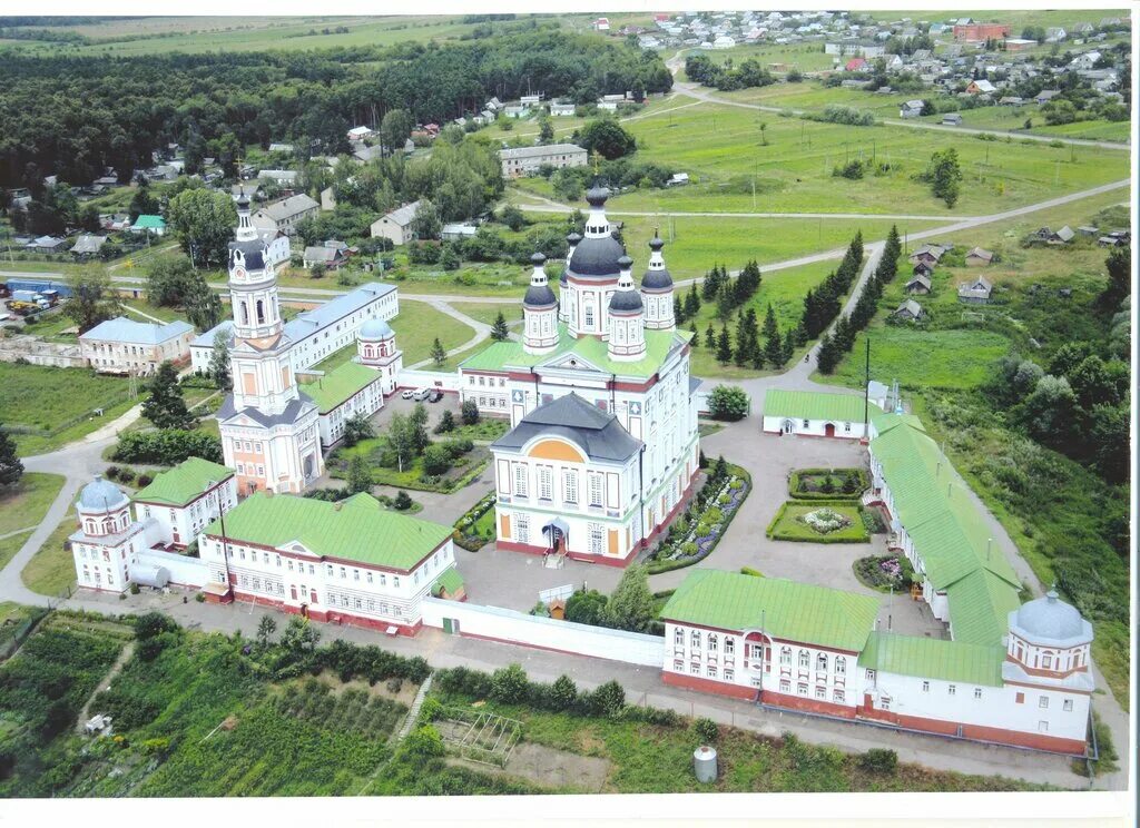Наровчат достопримечательности фото Holy Trinity Skanov Monastery, monastery, convent, abbey, Россия, село Сканово, 
