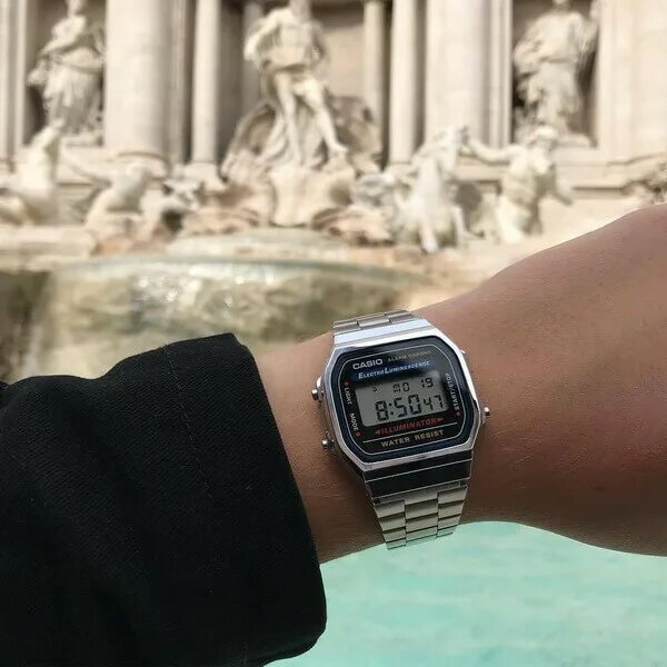 Наручные часы касио фото Часы Casio A-168WA-1Y