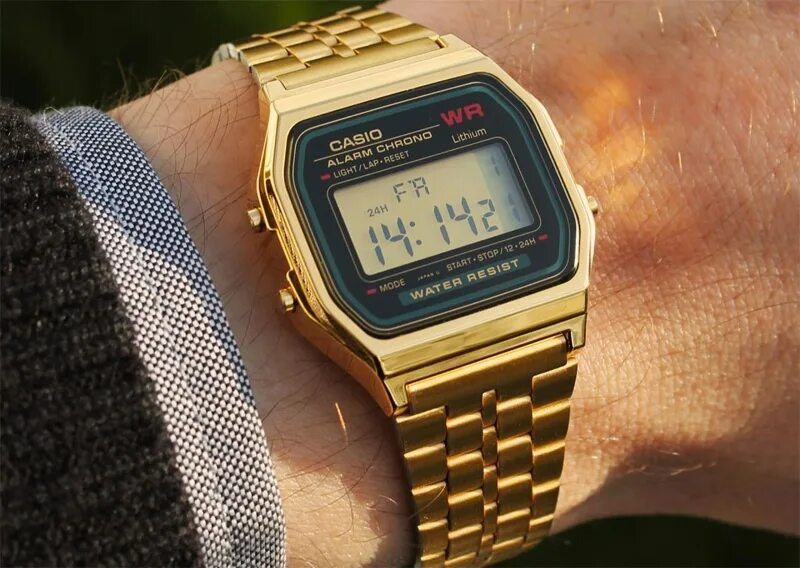 Наручные часы касио фото Часы CASIO A-159WGEA-1E купить в официальном интернет-магазине Casio G-Shock в М