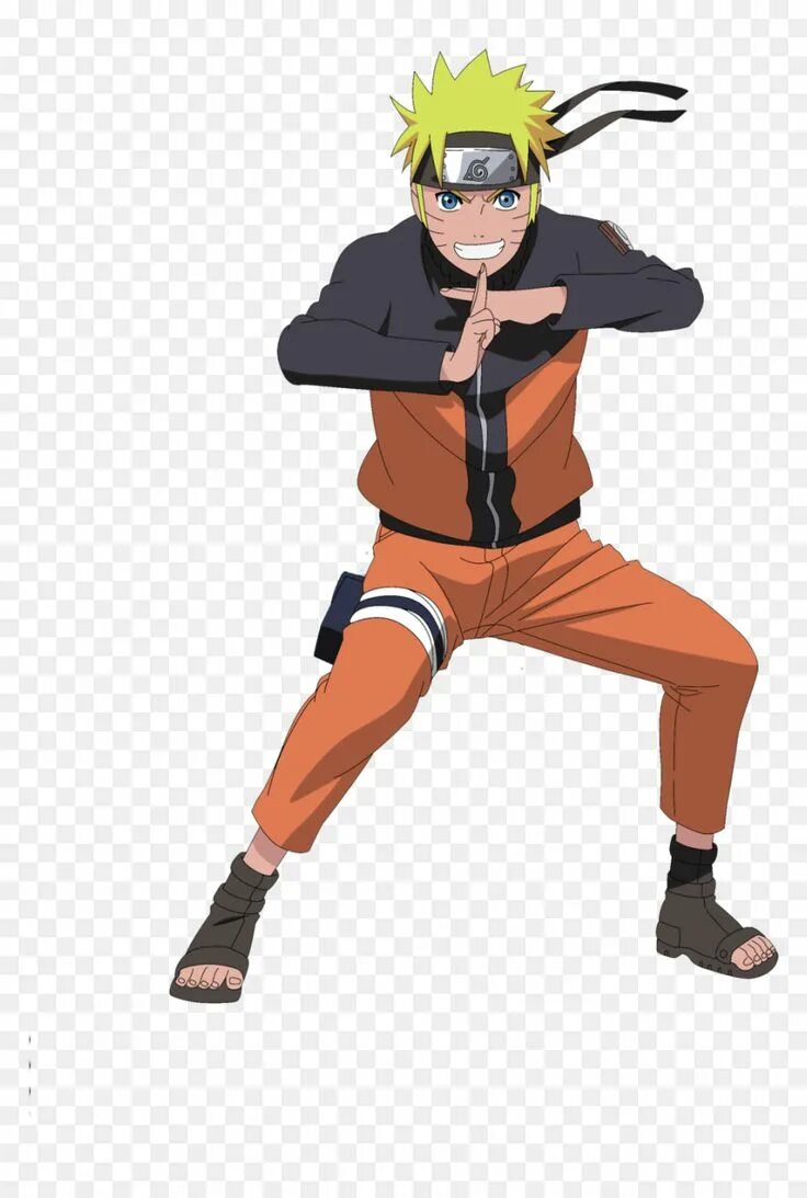 Наруто фото полный рост Naruto De Naruto Shippuden , Png Download - Naruto Doing Shadow Clone Jutsu, Tra