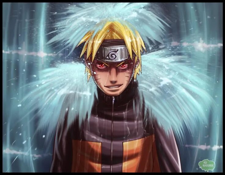 Наруто крутое фото Dark Naruto by Kasukiii on DeviantArt Naruto cute, Anime, Naruto