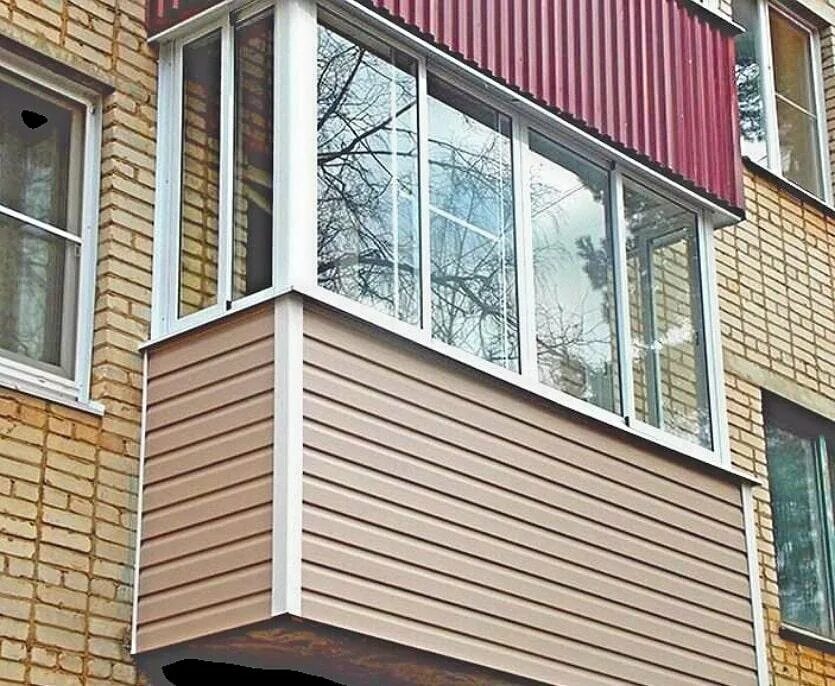 Наружная отделка балкона фото Керама - Ремонт и строительство, Установка дверей, Ремонт и установка окон и бал