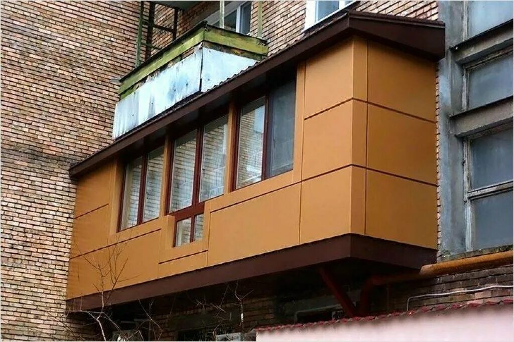 Наружная отделка балкона фото Okna Bastion, windows, Saint Petersburg, Turku Street, 11к2 - Yandex Maps
