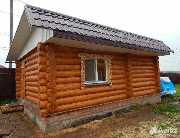 Наружная отделка бани фото Сруб купить в Златоусте Товары для дома и дачи Авито