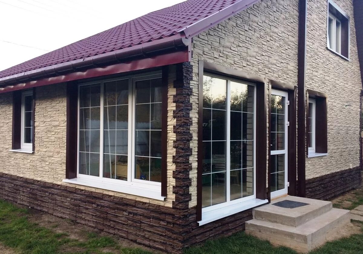 Наружная отделка домов фото Цокольный сайдинг Royal Stone - цена и внешний вид - profil-stroy.ru